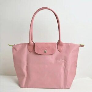 Brand new pink Longchamp women's medium tote bag